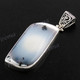 2 3/8" 925 Sterling Silver Dendrite Opal us Pendant