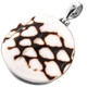 1 15/16" 925 Sterling Silver Cone Shell Round us Pendant