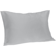 Spasilk 100% Silk Pillowcase, Standard/Queen, Silver