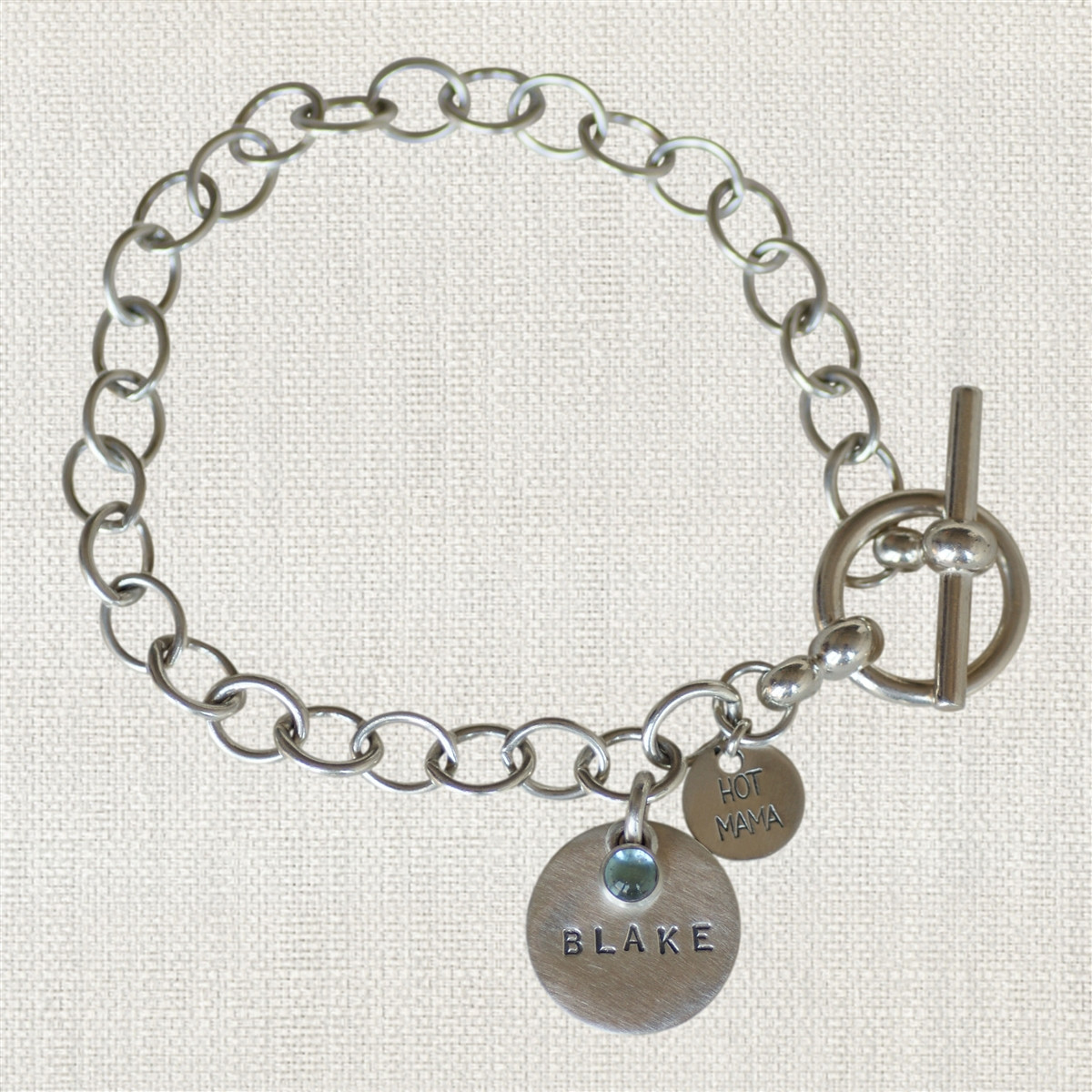 custom baby name bracelet