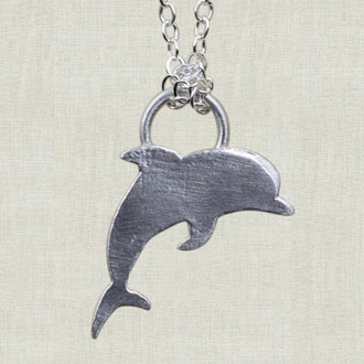 Itty Bitty Dolphin Necklace