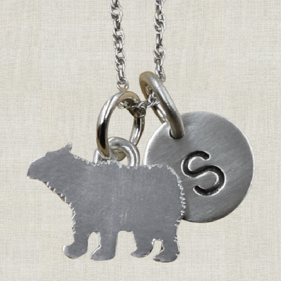 Sterling Silver Honey Bear Charm Necklace – Mark Poulin Jewelry