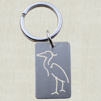 Heron Keychain