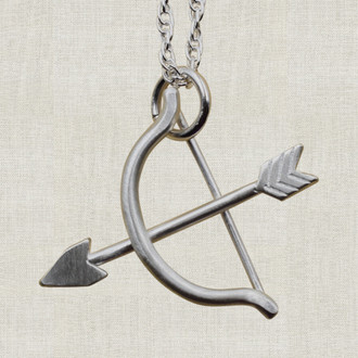 Bow and Arrow Necklace