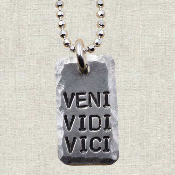 Veni Vidi Vici Necklace - Swoon Jewelry Studio
