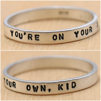 You're On Your Own, Kid Ring