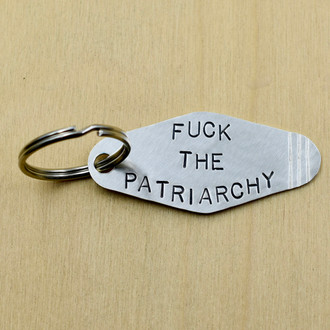 Fuck The Patriarchy Keychain