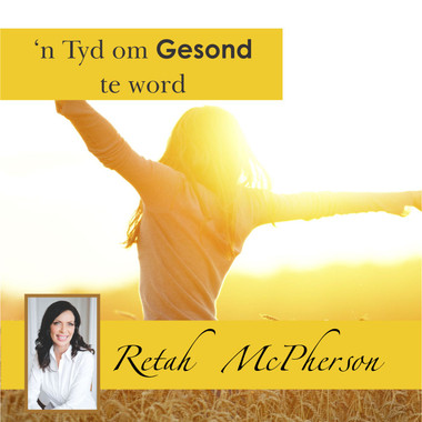 Retah McPherson's Afrikaans MP3 teaching about "'n Tyd om gesond te word." This is an Afrikaans MP3 teaching. This product you will download directly after purchase. No CD will be shipped to you.