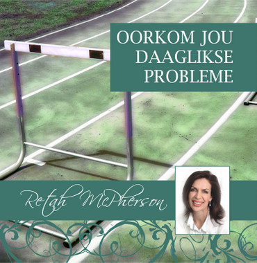 Retah McPherson's Afrikaans MP3 teaching about "Oorkom jou daaglikse probleme." This is an Afrikaans MP3 teaching. This product you will download directly after purchase. No CD will be shipped to you.