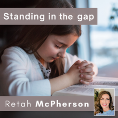 Retah McPherson's English MP3 teaching about "Standing in the gap." This is an English MP3 teaching. This product you will download directly after purchase. No CD will be shipped to you.