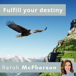 Retah McPherson's English MP3 teaching about "Fulfill your destiny." This is an English MP3 teaching. This product you will download directly after purchase. No CD will be shipped to you.
