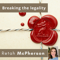 Retah McPherson's English MP3 teaching about "Breaking the legality." This is an English MP3 teaching. This product you will download directly after purchase. No CD will be shipped to you.