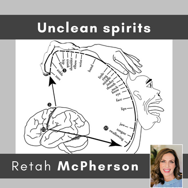 Retah McPherson's English MP3 teaching, "Unclean spirits." This is an English MP3 teaching. This product you will download directly after purchase. No CD will be shipped to you.