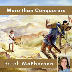Retah McPherson's English MP3 teaching, "More than Conquerors." This is an English MP3 teaching. This product you will download directly after purchase. No CD will be shipped to you.