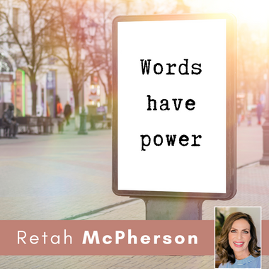 Retah McPherson's English MP3 teaching, "Words have power." This is an English Audio teaching. This product you will download directly after purchase. No CD will be shipped to you.