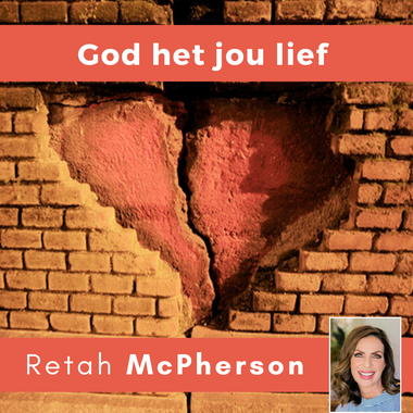Retah McPherson's Afrikaans MP3 teaching, "God het jou lief." This is an Afrikaans Audio teaching. This product you will download directly after purchase. No CD will be shipped to you.