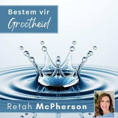 Retah McPherson's Afrikaans MP3 teaching, "Bestem vir Grootheid." This is an Afrikaans Audio teaching. This product you will download directly after purchase. No CD will be shipped to you.