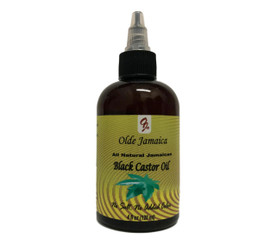 Olde Jamaica Black Castor Oil - NO ADDITIVES - 4 fl oz