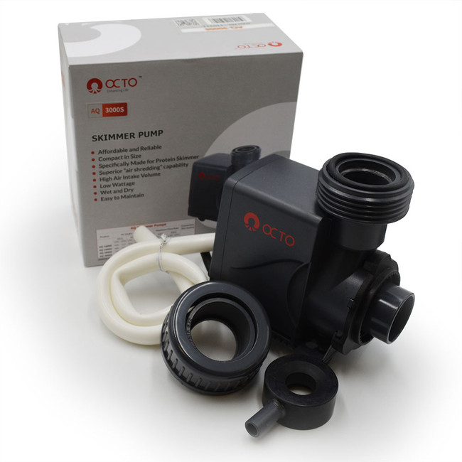 aquatrance skimmer pump 3000s reef octopus saltwateraquarium com