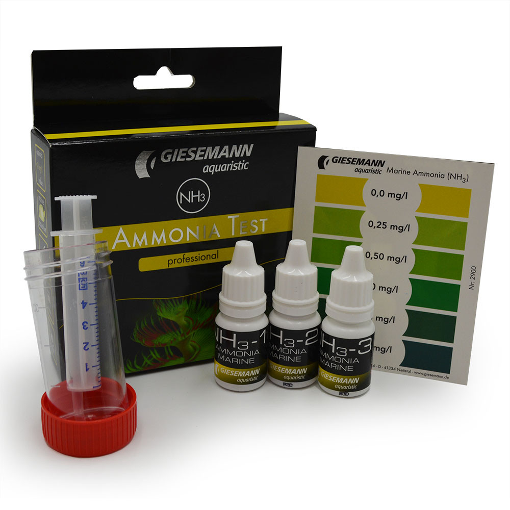 Professional Ammonia NH3 Test Kit (40 Tests) Giesemann