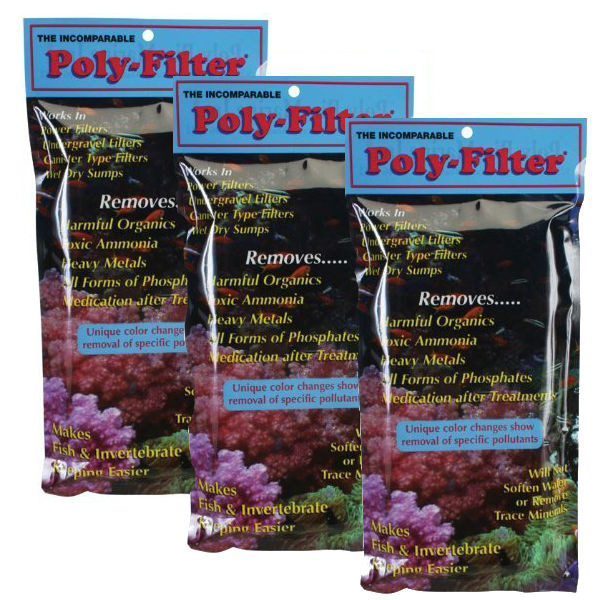 Poly Filter Floss Pad 4 X 8" (Three Pack) Polyfilter Bio Marine
