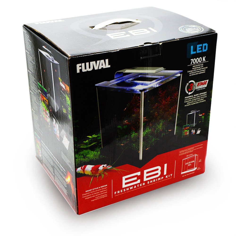 EBI 2.6 Gallon Freshwater Shrimp Kit Fluval
