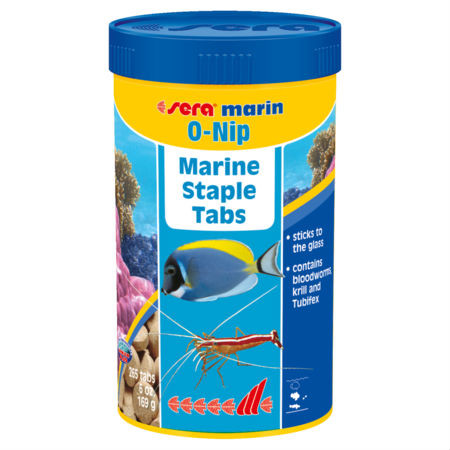 o nip marine staple grazing tabs 6 oz 265 tablets sera