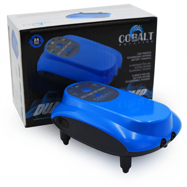 dual dc usb air pump 2 outlet battery backup cobalt