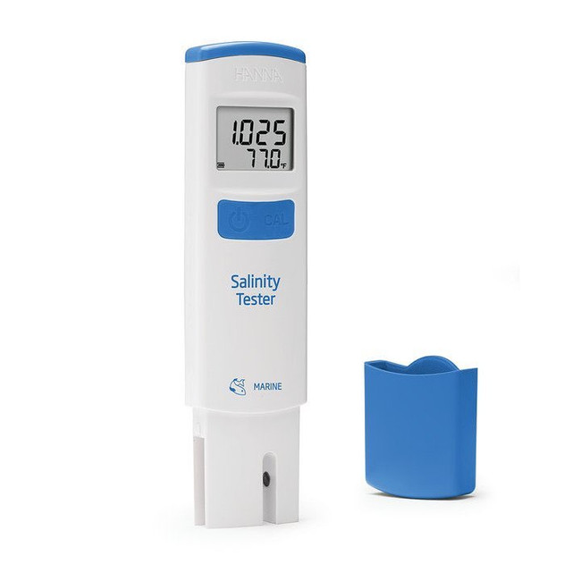 hi98319 salinity temperature tester