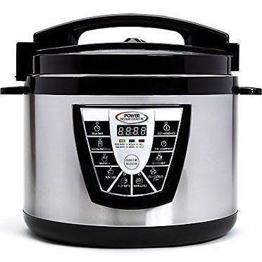 COOKING WITH THE POWER PRESSURE COOKER XL 10 QT 