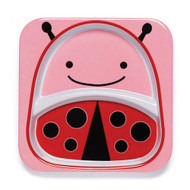 Skip Hop Ladybug Kids Divided Plate