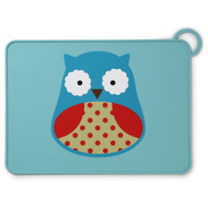 Skip Hop Owl Fold & Go Silicone Placemat