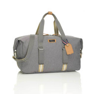 Storksak Travel Grey Duffle Bag / Hospital Parent Bag