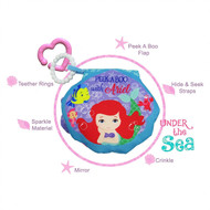 Disney Princess Teether Soft Book - Ariel Mermaid