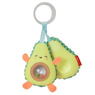 Skip Hop Farmstand Avocado Stroller Rattle Toy