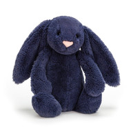 Buy Authentic Jellycat Bashful Bunny - Navy Medium 