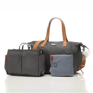 Storksak Nappy Baby Bags- Grey