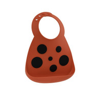 Buy Make My Day Red Ladybug Silicone Bibs