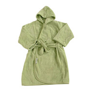 Silly Billyz Sage Green Organic Cotton Infant/Toddler Bath Robe