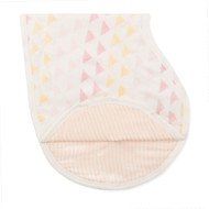 aden + anais silky soft bamboo burpy bibs - Metallic Birch Primrose