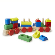 Wooden Stacking Train - Educational Toys