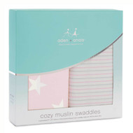 aden + anais Cotton Flannel Muslin Wraps