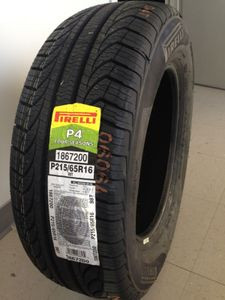 4 New 215 65r16 Pirelli P4 Four Seasons 98t 760ab 85k R16 215 65 16 Tire Wheels Depot
