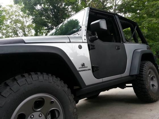 Strike Force Zebra Jeep Wrangler Half Doors 2 Door Model