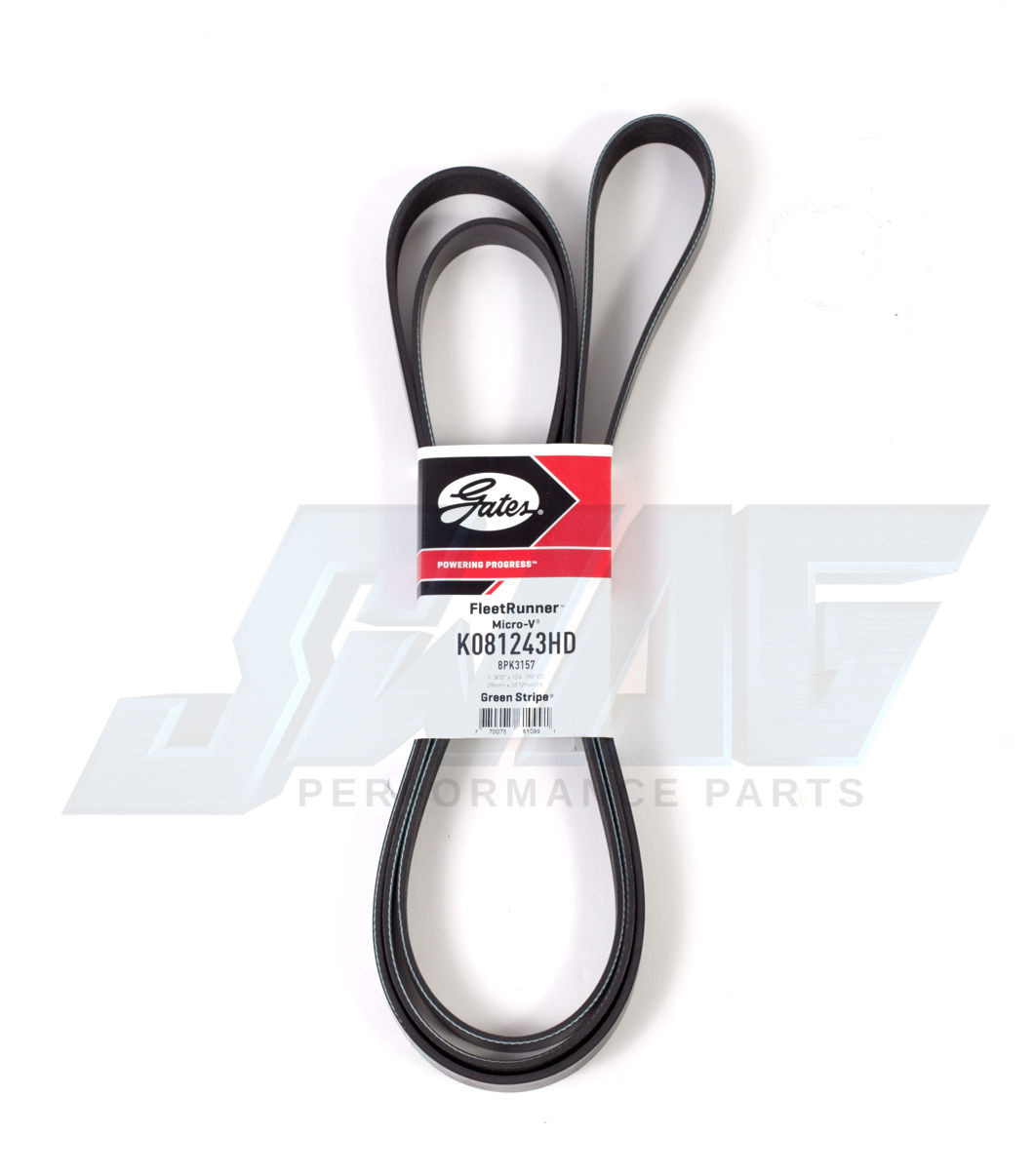Serpentine Belt-FleetRunner Heavy Duty Micro-V Belt Gates K081243HD