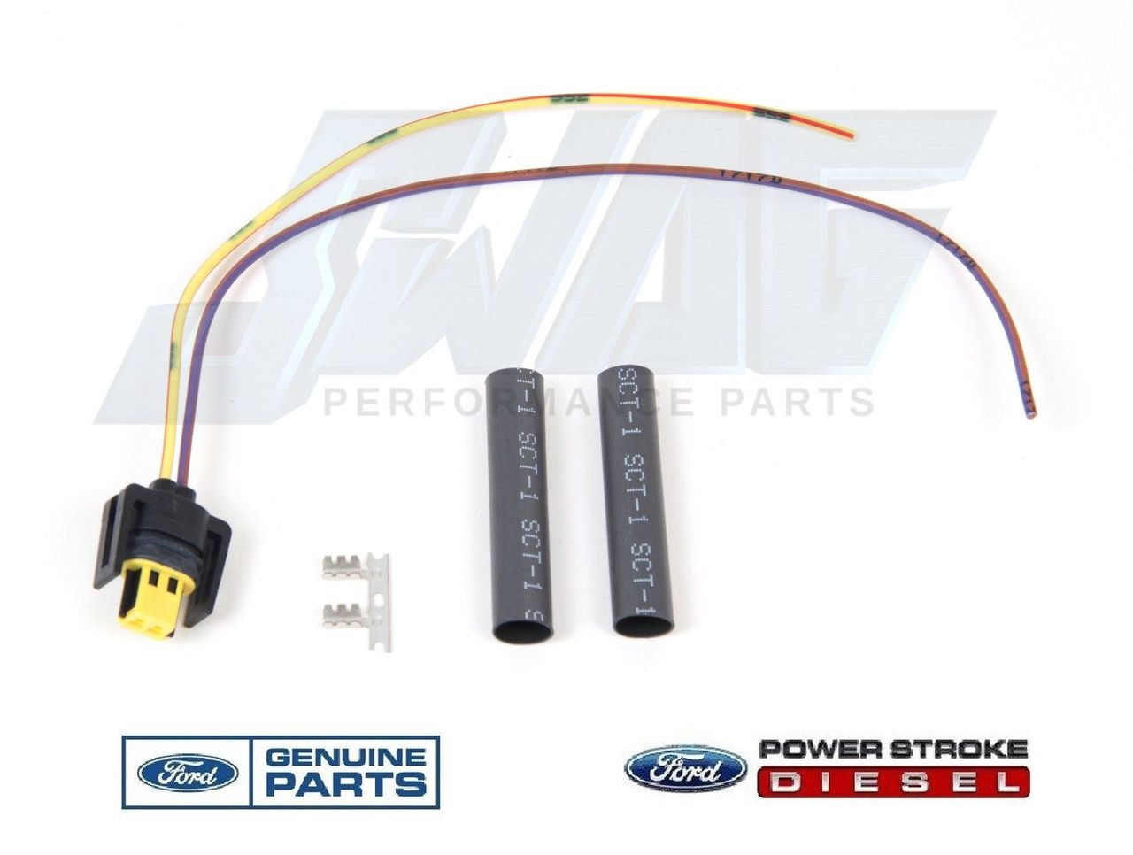 FORD 6.0 / 7.3 POWERSTROKE DIESEL OEM VGT / IPR 2 WIRE PIGTAIL (6E7Z