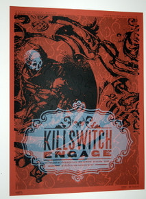 KILLSWITCH - ENGAGE - THE KEY CLUB - MYSPACE SECRET SHOW CONCERT POSTER