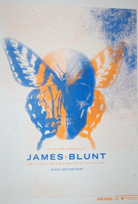 JAMES BLUNT - THE CUTTING ROOM -  MAY 2006 - MYSPACE SECRET SHOW POSTER