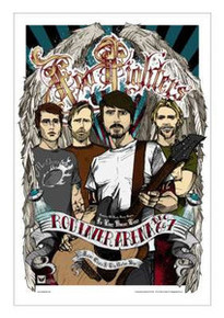 FOO FIGHTERS - IN YOUR HONOR - RHYS COOPER - 2005 - MELBOURNE -  TOUR POSTER -