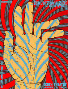 BRIAN JONESTOWN MASSACRE - DENVER - POSTER - KUHN